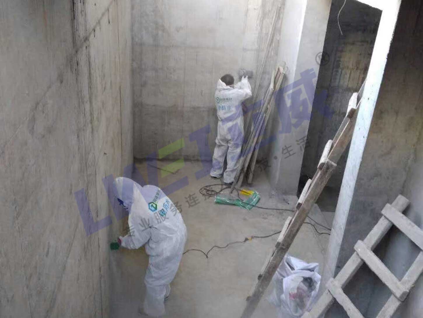 丽水德泰集团防水防潮地下室施工