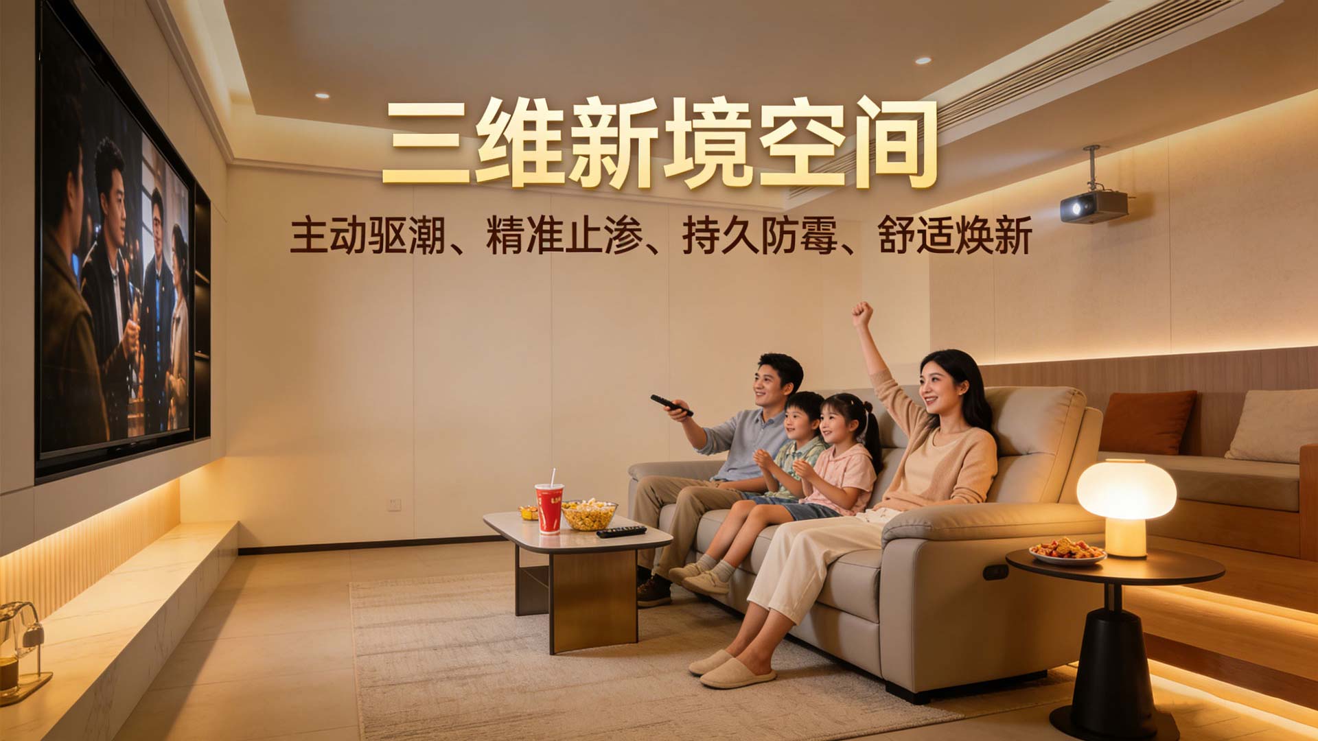 立威三维新境空间 | 阜新高端住宅地下室防水防潮防霉 - 立威防潮官网